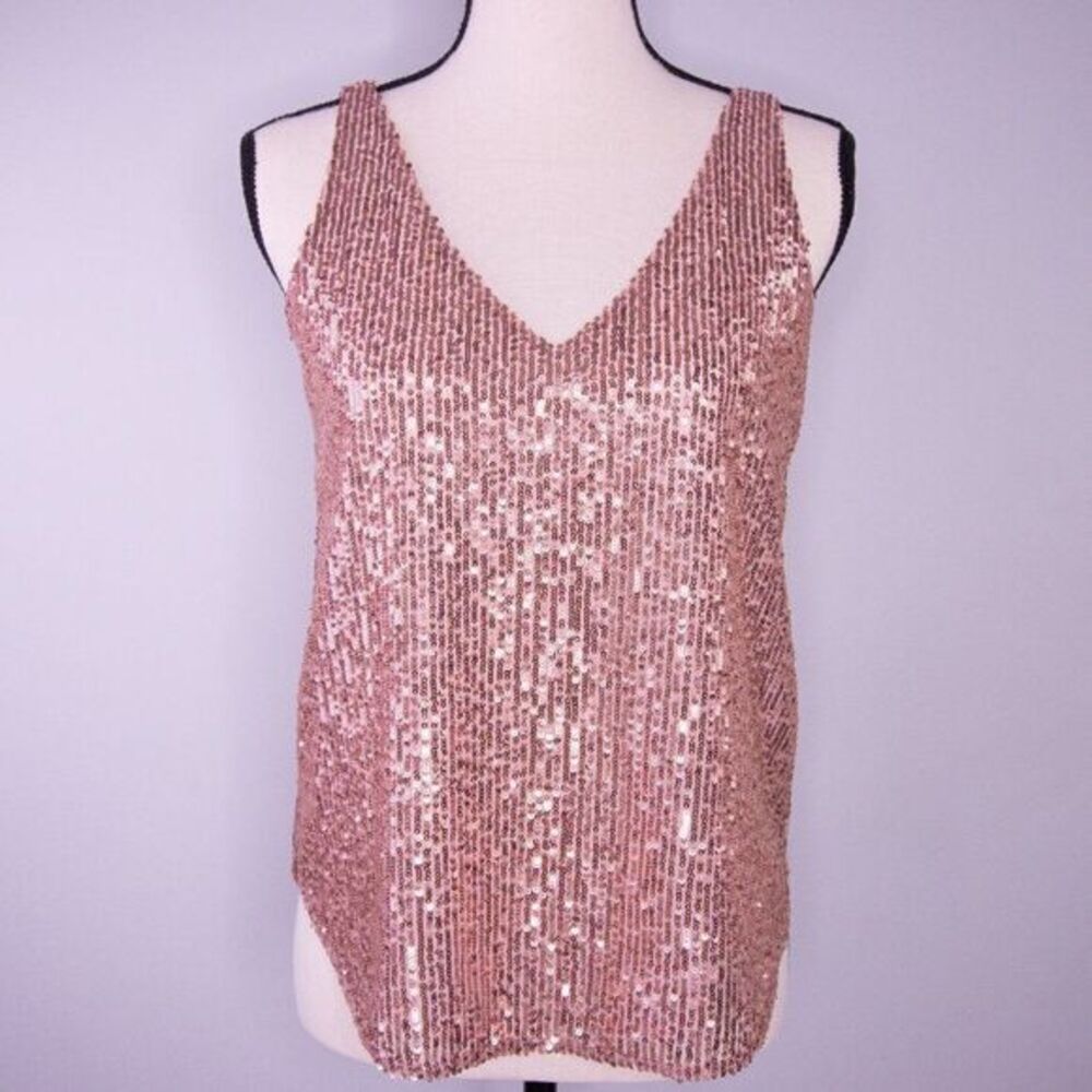 LOFT Sequin Shell, NWT‎ - Picture 2 of 8